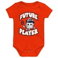 thumbnail image 2 of Newborn & Infant Orange/Navy/White Detroit Tigers Minor League Player Three-Pack Bodysuit Set, 2 of 4