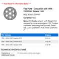 thumbnail image 2 of Flex Plate - Compatible with 1996 - 2002 GMC Savana 1500 1997 1998 1999 2000 2001, 2 of 2