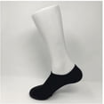 thumbnail image 5 of SERISIMPLE Women Bamboo Athletic Thin No Show Socks 5 Pair (Black, Large), 5 of 5
