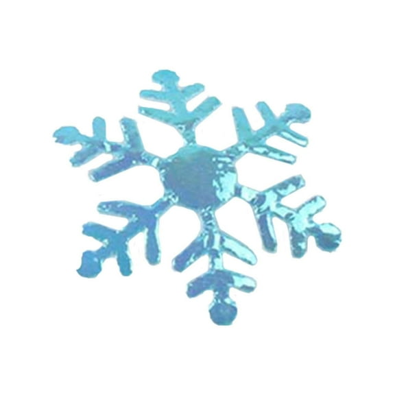 witspace 300 Pieces Snowflake Confetti Snowflake Glitter Confetti Decorations for Winter Party Wonderland Party Supplies DIY Craft Projects (0.8 Inch)