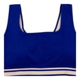 thumbnail image 3 of Top Danskin para Mujer Elástico en Cintura Tirantes Gruesos Azul Talla EG, 3 of 4