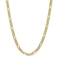 thumbnail image 6 of 14K Yellow Gold 6.25mm Flat Figaro Chain 20 Inch, 6 of 6