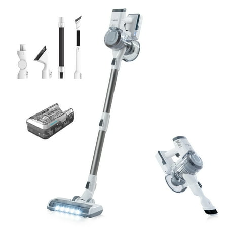 Tineco C3 Cordless Stick Vacuum - Custom Series, Gray with Extra Battery + Accesory Flex Kit