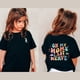thumbnail image 3 of Gibobby Tirantes Para&nbsp;Camisa On Moms Last Nerve Funny Last Never Camiseta Regalo del día de la Camiseta de moda para niños Camiseta para Top Camiseta para niños pequeños （Negro, 13-14 Años), 3 of 4