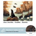 thumbnail image 2 of Sea Lion Non-Slip Polyester Game Mat Kitchen Rugs Door Mat Machine Washable, 2 of 6