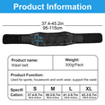 thumbnail image 4 of KkaFFe Exercise Waist Belt  Women Adjustable Strapremium Stomach Fat Burner Wrap and Waist Traine M, 4 of 8