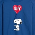 thumbnail image 3 of Peanuts - Snoopy Luv - Men's Long Sleeve T-Shirt, 3 of 6