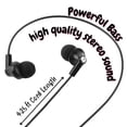 thumbnail image 4 of Mr. Pen- Ear Bud con micrófono para la escuela, 4,25 pies, conector de 3,5 mm, auriculares con cable, auriculares intrauditivos, auriculares con cable con micrófono, auriculares con micrófono, auricul, 4 of 5