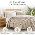 thumbnail image 2 of Perfect Paisley Printed Duvet Cover Set by SouthShore Fine Linens, 2 of 9