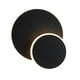 thumbnail image 1 of Luz de pared LED creativa, montaje en pared interior, luz giratoria de 360 grados, luces de noche modernas acrílicas minimalistas, para el pasillo del Redondo Negro Sunnimix lamparas de pared, 1 of 7
