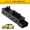 thumbnail image 4 of Power Seat Switch Compatible with Camaro 2010-2015 SRX 2010-2016 Durable Car Electric Power Seat Switch Front Left Driver Side Power Seat Adjuster Compatible with Terrain 2010-2018, 4 of 7