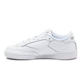 thumbnail image 3 of Zapatillas de tenis Reebok Club C 85 para hombre blanco/gris transparente 8.5US, 3 of 6