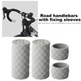 thumbnail image 3 of Juego de 4 fundas para manillar de bicicleta de carretera antideslizantes con mangas de anillo de fijación impermeables, 3 of 8