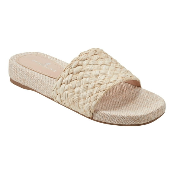 Bandolino Women's Deedee Sandal, Light Natural 110, 9