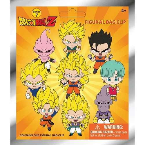 3D Figural Foam Bag Clip Dragon Ball Z Series 4 Mystery Pack