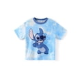 thumbnail image 3 of Disney Lilo & Stitch Family Matching Kids T-Shirts Tie-Dye Cartoon Graphic Short Sleeve Tops Kids: 8-9 Years, 3 of 9