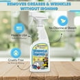 thumbnail image 5 of Grandma’s Secret Wrinkle Remover for Clothing Wrinkle Release Fabric Refresher Spray 16oz 3 Pack, 5 of 7