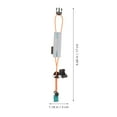 thumbnail image 2 of FENGGUIQU 2 Pcs Sangles de Jambe en Plastique Orange pour la Sécurité du Cyclisme et de la Randonnée, 2 of 7