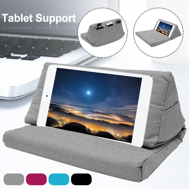 Portable Cooling Pad Pillow Cushion Holder Tablets Lap Stand For iPad