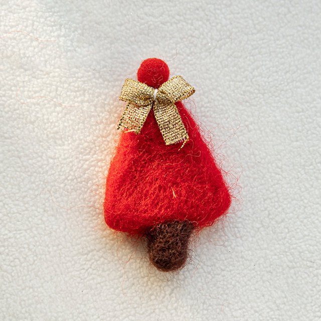 HomeNest Christmas Decorations Creative Christmas Tree Cartoon Pendant DIY Material Small Doll (note: Without Rope)