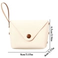 thumbnail image 3 of Women Coin Purse Creative Solid Color Small Key Purse Change Pouch for Girls, 3 of 10