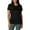Black, variant on Columbia Women's Hike Short Sleeve Crew, Black, X-Small