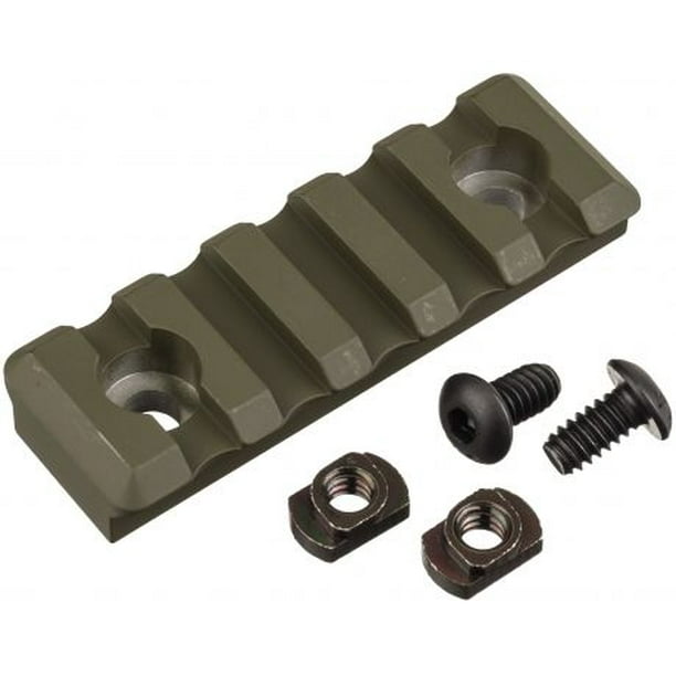 Timber Creek Outdoors M Lok 5 Slot Picatinny Rail Od Green