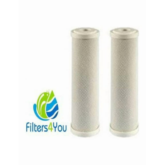CFS Compatible to Campbell DW-CB10 9-3/4 10 Micron Filter Cartridge System, 2 pack by