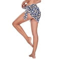 thumbnail image 2 of joogoo Starfish and Conch Women's Beach Sarong Bathing Suit Wrap Swimwear Cover Ups L, 2 of 7