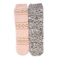 thumbnail image 3 of MUK LUKS Women's Tall Rib Cuff Cabin Socks, 2-Pack, S-XL, 3 of 7