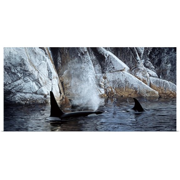 Great BIG Canvas | Rolled Ron Parker Poster Print entitled Deep Water