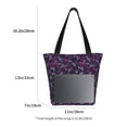 thumbnail image 3 of Easygdp Purple Butterfly Bolso de Hombro para Mujer, Bolso Bandolera y Cartera de Mano Elegante para Uso Diario, 3 of 6