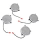 thumbnail image 1 of Cubierta de tweeter de 4 puertas cubierta luminosa para altavoz de rango medio Plug and Play de acero inoxidable duradero para Range Rover Sport L494 2014 a 2020 Anggrek Otros, 1 of 8