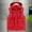 Red, variant on Viluyesy Men's Winter Down Quilted Vest Hoodie Jakets for Men Winter Vests Full Zipper Stand Collar Softshell Sleeveless Waistcoat Outdoor Athletic Work Vest Black XL
