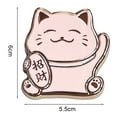 thumbnail image 5 of Xinyolin Cell Phone Shell Stand Lucky Cat Shape Foldable Universal Candy Color Mobile Phone Holder Decorative Stand, 5 of 8