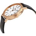 thumbnail image 2 of Longines Presence Automatic Rose Gold Plated Black Leather Strap Men's Watch L4.922.1.11.2, 2 of 2