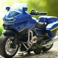thumbnail image 1 of Motorcycle Toy Vehicle Electronic Kids Patrol With Flashing LED Lights Sound Effects, 1 of 3