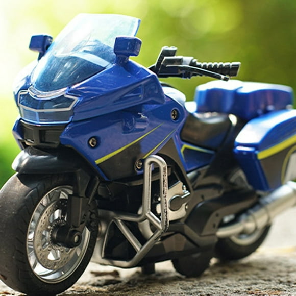 Véhicule Jouet de Moto Électronique pour Enfants de Patrouille avec Lumières DEL Clignotantes Effets Sonores