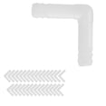 thumbnail image 4 of 30Pcs Aquarium Air Valve Connector, Plastic Connect Multiple Valves 3 Way Straight Tube, Fish  Pipe Management Accessory for Fish  Long Lasting Fish  Valve Accessory, 4 of 8