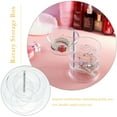 thumbnail image 3 of WASHWEPE 1Ud Caja Cosmética Transparente De Plástico Con Rotativo Para Almacenaje En Escritorio, 3 of 7
