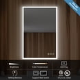 thumbnail image 4 of Blossom Beta 24" LED Bathroom Mirror w/ Lights | Anti-fog | Dimmable LED Mirror | Smart Touch Memo, 4 of 4