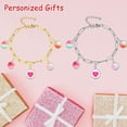 thumbnail image 4 of Charm Bracelet Box Set, 1 Charm Bracelet and 5 Interchangeable Charms, 4 of 4
