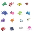 thumbnail image 3 of Minnieouse 100 Pieces Oval Loose Beads Polished Hand Bead Supply Accessories Jewelry Earring Bracelets Smooth Making Spacer Type3 NO3, 3 of 6