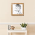 thumbnail image 3 of ArtToFrames 18x18 Inch Gold and Black Picture Frame, This Gold Wood Poster Frame is Great for Your Art or Photos, Comes with 060 Plexi Glass (2WOM-4902), 3 of 7