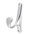 thumbnail image 1 of Soporte de cortina decorativa montado en la pared para ventana cromado 87mm X 23mm X 47mm 2 piezas, 1 of 4