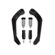 thumbnail image 1 of Cubre Palancas Reforzado Aluminio Fibra De Carbono Moto negro, 1 of 5