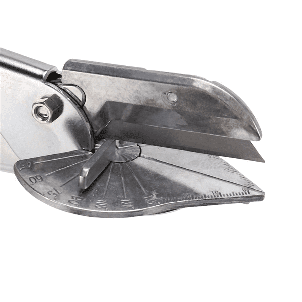 2X Multifunction Angle Trunking Scissors Manganese Pipe Cutter Angle Shears Automatic Wire Cutting Duct Trim