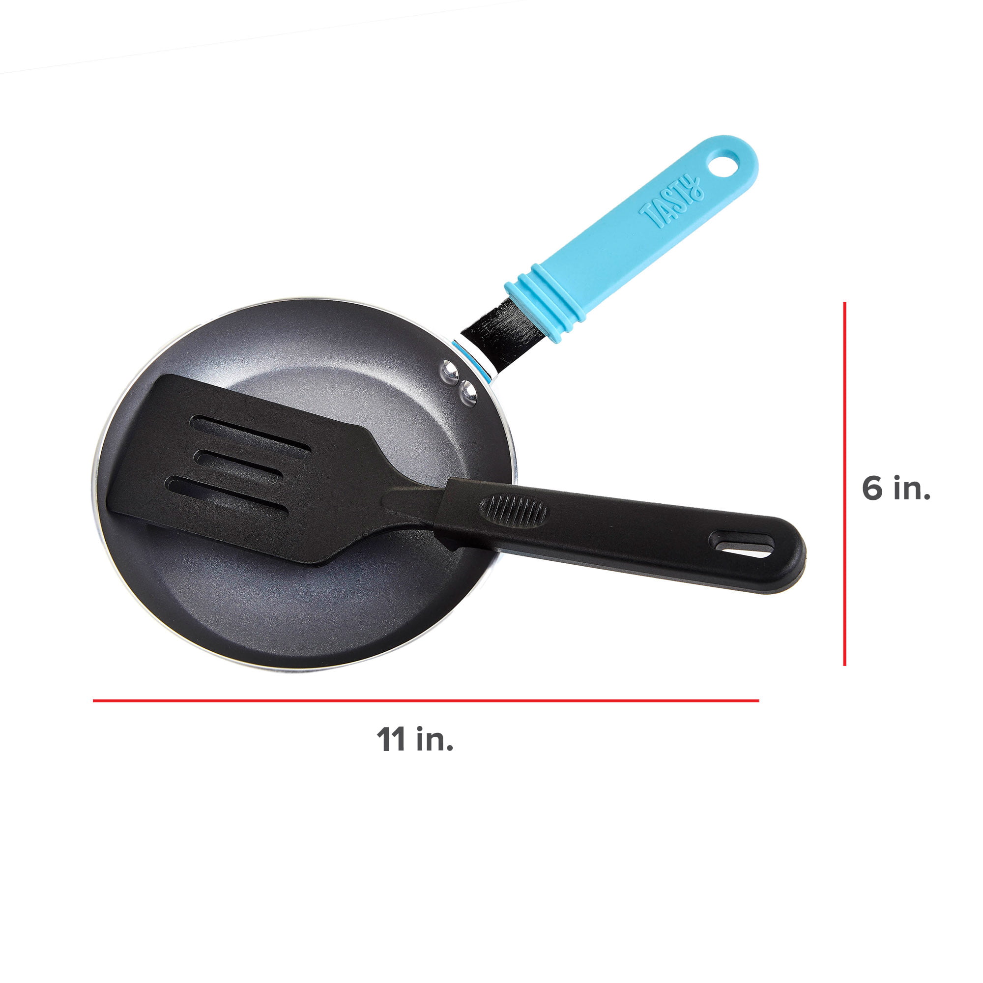 BULUSHI Cuisine 6-Inch Non-Stick Electric Skillet, Yellow Mini frying pan