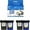 2 Combo Pack, variant on 21XL 22XL Ink Cartridges Compatible for HP F4180 F2210 D1560 D1530 D1420 D1520 3915 3930 PSC 1410 4315 J3680 Inkjet Printers, Leak-Proof Design Crisp Printing