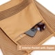 thumbnail image 3 of Bolsa de playa de malla grande con bolsillo interior con cremallera, bolso de hombro, bolso de playa para mujer, bolso plegable, bolso de compras, bolso de playa para viajes de compras, 3 of 5
